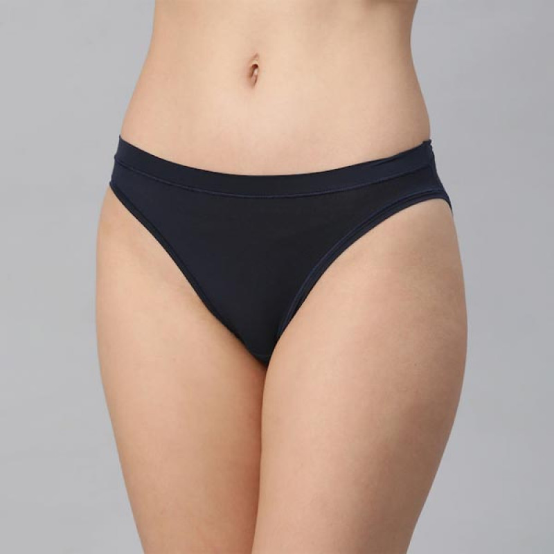 Women Pack Of 3 Solid Basic Briefs